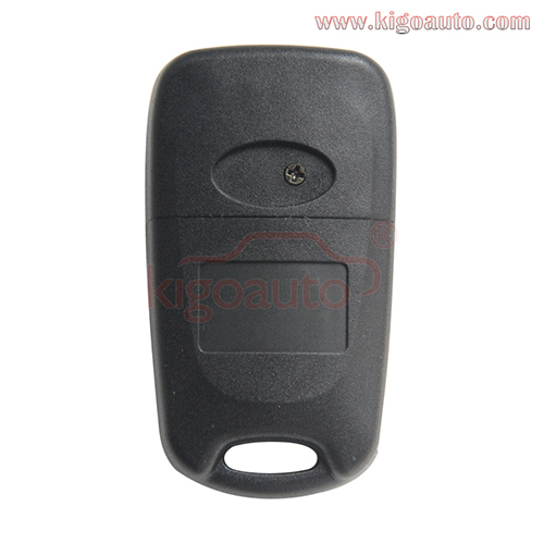 Flip key shell 3 button TOY49 blade for Kia K2 K5 Sportage Cerato Rio folding remote key case 2009 2010 2011 2012