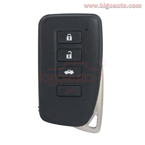 Smart key shell 3 button with panic for Lexus