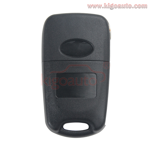Flip remote key shell 3 button for Hyundai Verna