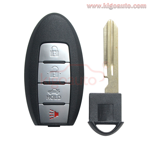 FCC KR5S180144014 smart key case 4 button for Nissan Altima 2013 2014 2015