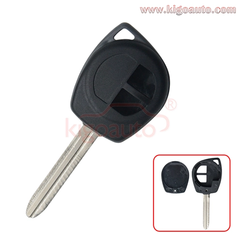 Remote key shell 2 button TOY43 for Suzuki Grand Vitara Liana 2004 2005 2006