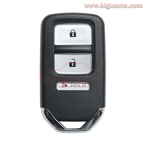 FCC KR5V1X Smart key 2 button with panic 313.8Mhz 47chip for Honda Fit HRV 2015 2016 2017 PN 72147-T5A-A01