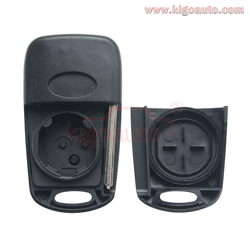 Flip remote key shell 3 button HYN14R for Hyundai Elantra folding key case 2008 2009 2010 2011 2012 2013 2014