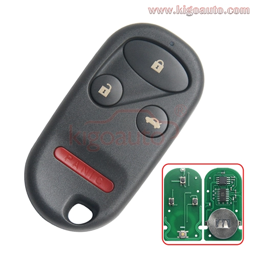 FCC NHVWB1U523 NHVWB1U521 434Mhz for Honda Civic EX Pilot 2003 2004 New Replacement Keyless Entry car Remote Key Fob