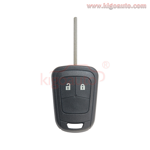 Remote key shell 2 button for Chevrolet Aveo 2011 2012 2013 2014