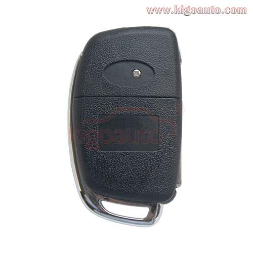 FCC TQ8-RKE-4F16 Flip key shell 3 button with panic for Hyundai Sonata 2014 2015