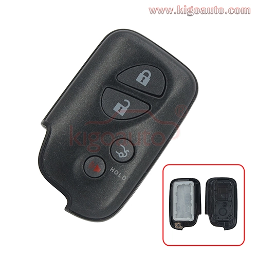 smart key case 4 button for Lexus ES350 GS350 2007-2012