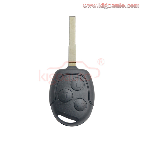 Remote key 3 button HU101 with 4D60 / 4D63 chip for Ford Mondeo Fiesta Focus