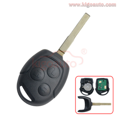 KR55WK47899 Remote key 3 button 315mhz / 434mhz HU101 blade with 4D60 / 4D63 chip for 2006-2010 Ford Fiesta Focus C-Max S-Max Connect Fusion Galaxy PN: 164-R8042