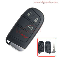 FCC M3N-40821302 Smart key case 4 button for Dodge Durango 68066350AF
