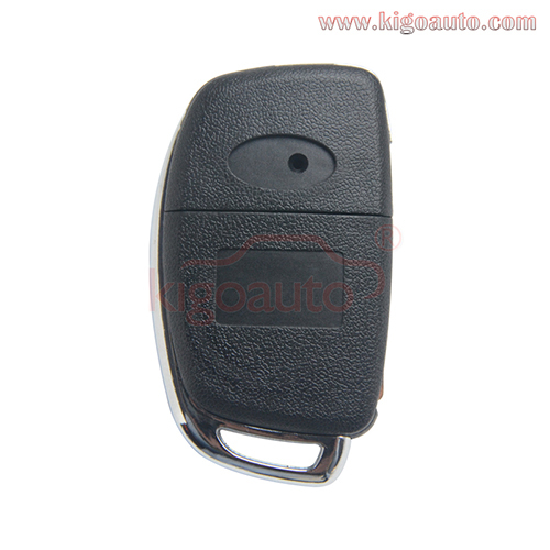 Flip key shell 3 button for Hyundai Elantra Genesis 2009 2010