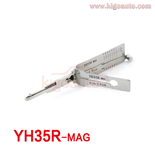 YH35R-MAG Lishi 2 in 1 Pick Decoder Tool