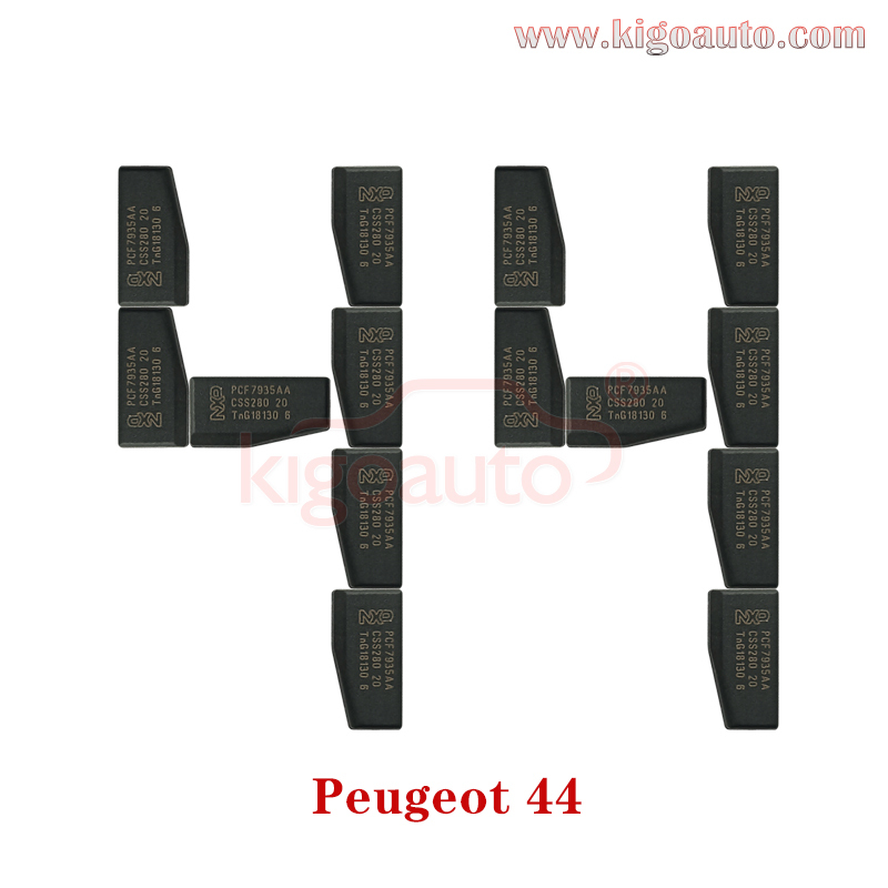 ID44 chip PCF7935 transponder for Peugeot