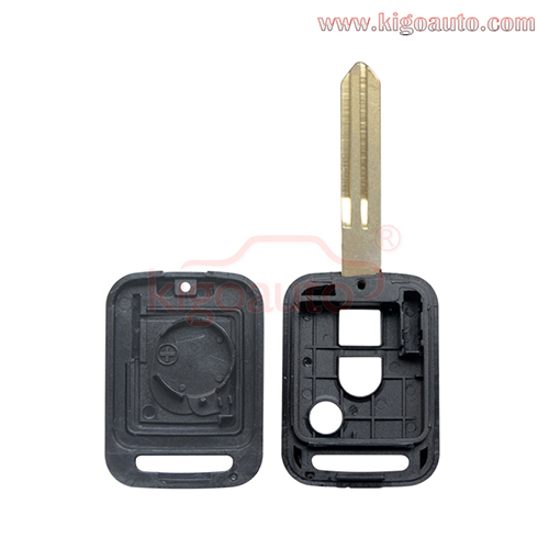 Remote key shell 3button NSN14 for Nissan 350Z Navara Pathfinder Micra Almera Note X-Trial Qashqai