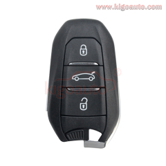 PN 98124195ZD smart key 3 button 434Mhz 46 chip or 4A chip for Peugeot 308 508 2013+