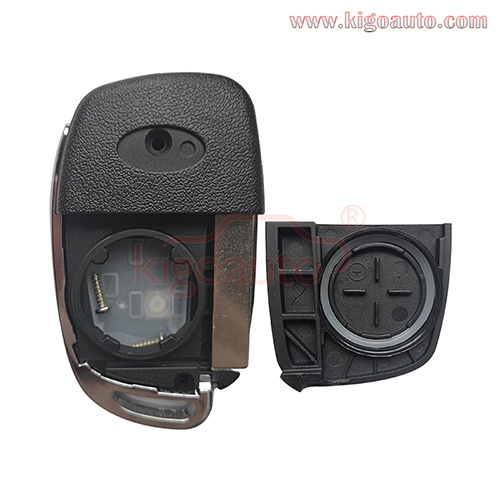 Flip key shell 2 button for Hyundai