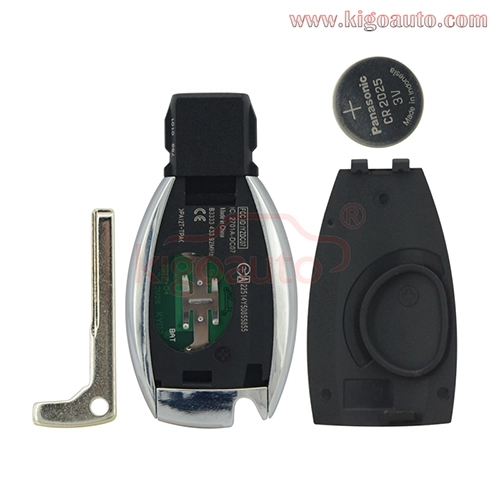 IYZDC07 Smart key 3 button 434Mhz 315Mhz BGA for Mercedes Benz E Class S Class C Class Sl Class CL Class 2000 - 2014