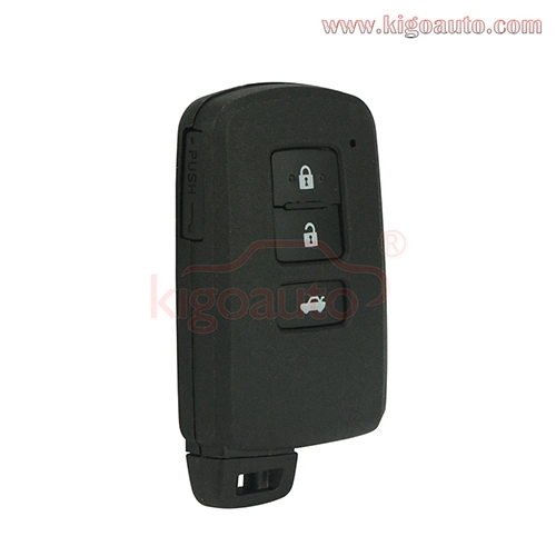 PN 89904-33500 Smart key 3 button 433mhz for Toyota Corolla Camry Altis 2012-2015 FCC BA2EQ(Board 0020)