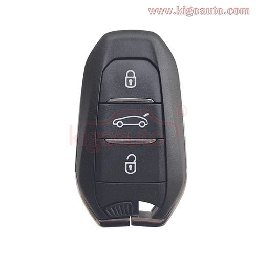 Smart key case 3 button for Peugeot 308 508 3008 5008 Citroen C4 Cactus Picasso