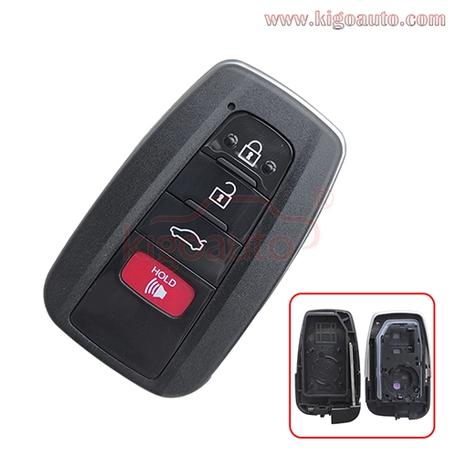 FCC HYQ14FBC Smart key shell 4 button for Toyota Camry 2018 2019 2020