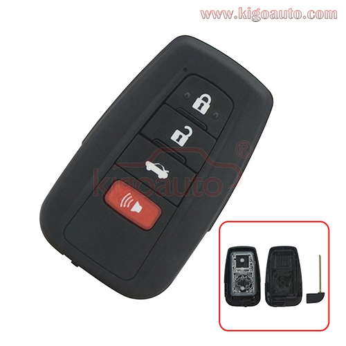 FCC HYQ14FBC Smart key shell 4 button for Toyota Camry 2019