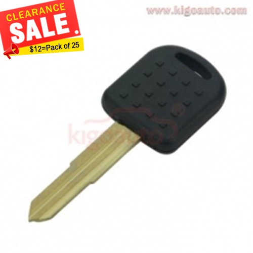 Pack of 25pcs Transponder key blank for Suzuki Alto Baleno Grande Vitara Swift Vitara 2000 2001 2002