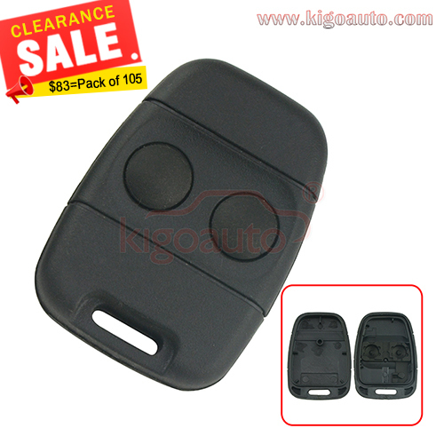 Pack of 105pcs Remote fob case 2 button for Landrover