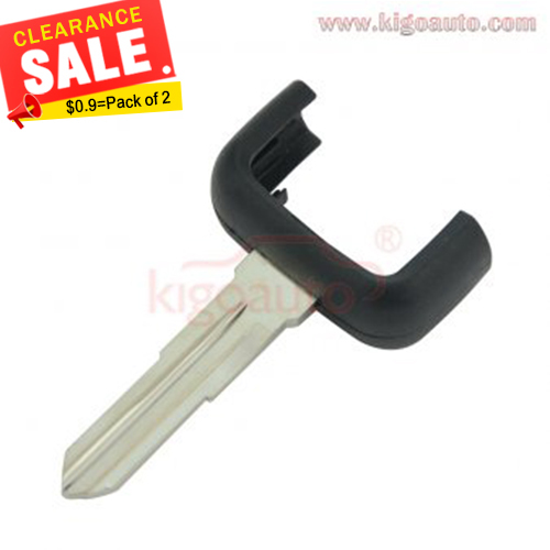 Pack of 2pcs Remote key blade HU46 for Opel