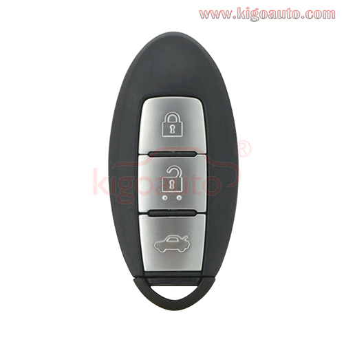 S180144311 Smart key 3 button 433.9mhz 4A chip for Nissan Teana 2016