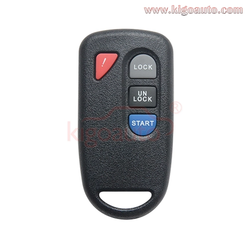 FCC GOH-PCGEN2 Remote key fob control 4 button 434Mhz for Mazda 3 CX-7 Millenia Protege 2000-2008 PN 0000-8F-F06