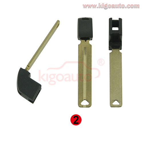 smart key blade emergency key insert for Toyota Lexus