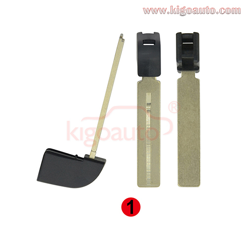 smart key blade emergency key insert for Toyota Lexus