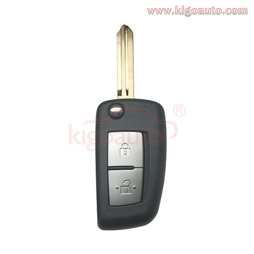 FCC CWTWB1G767 flip remote key 2 button 433.92Mhz PCF7961M 4A Chip for 2013-2018 Nissan Qashqai Pulsar Juke X-Trail Micra P/N H0561-BA60C