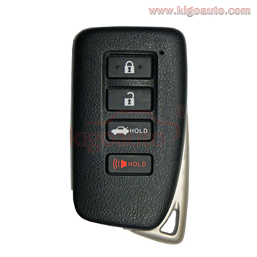 Smart key shell case 4 button for Lexus ES350 GS350 GS450h 2013 2014 HYQ14FBA