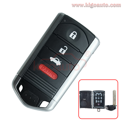 FCC KR5434760 Smart key case shell for Honda Acura ILX 2013-2014