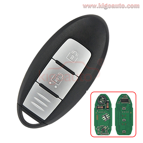 S180144102 Smart key 2 button 433.9Mhz for Nissan X-trail Qashqai 2014 2015 P/N 285E3-4CB0C 285E3-4CB0A