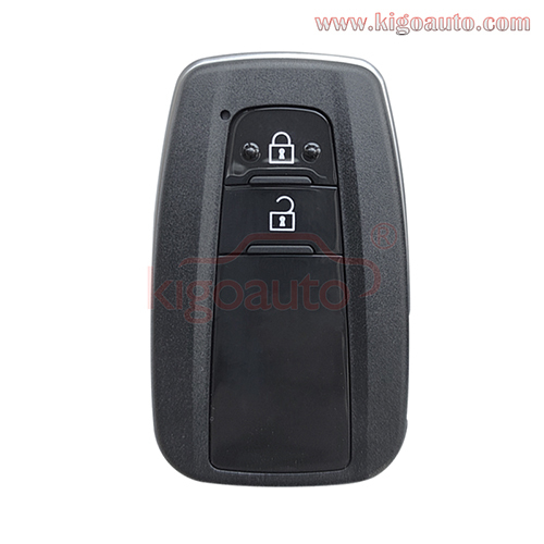 FCC B2U2K2R Smart key case 2 button for Toyota Corolla 2018-2022 PN 8990H-02050