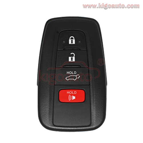 FCC HYQ14FBC Smart Key 4 Button 312/314MHZ  for 2019-2021 Toyota RAV4 Hybrid PN 8990H-42040 8990H-42030 8990H-0R030(board 0351)