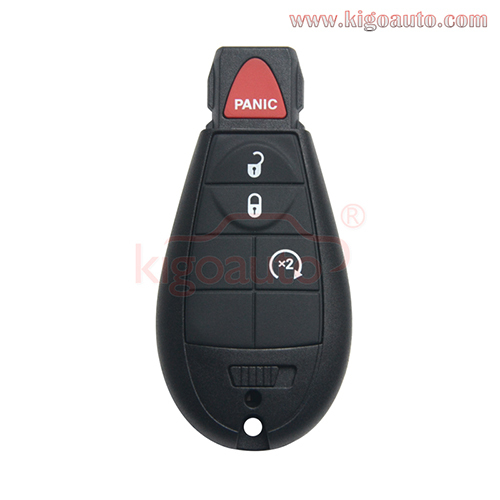 PN 56046955AG / FCC GQ4-53T fobik key remote 4 button 434Mhz  ID46-PCF7961 chip  for 2014-2018 JEEP CHEROKEE DODGE RAM