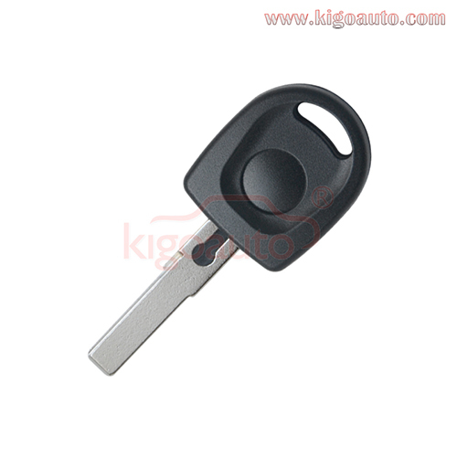 Transponder key blank HU66 round head for VW