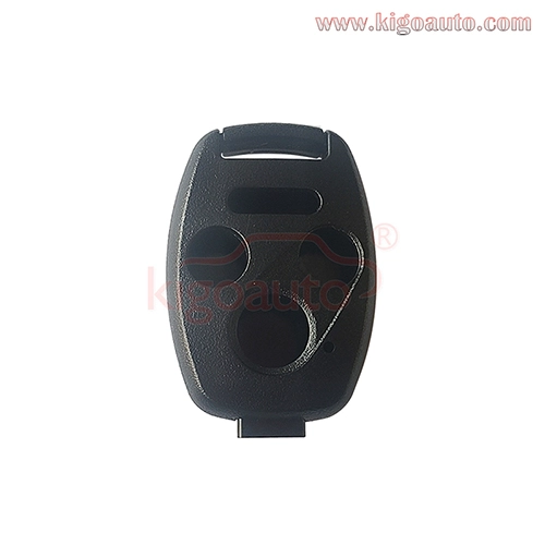 (No blade) Remote head key shell 3 button with panic for Honda Accord Civic