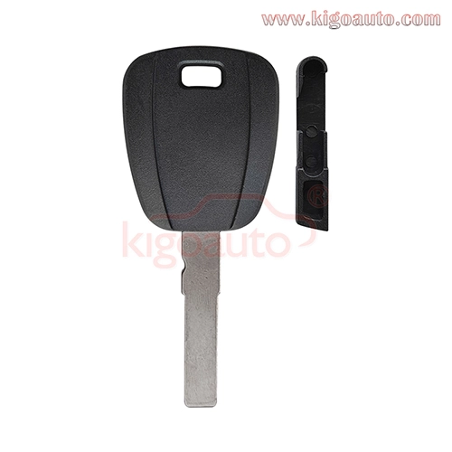 Transponder key shell SIP22 blade for Fiat 500 500L Bravo Doblo