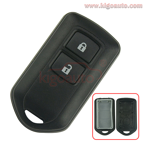 Remote fob case 2 button for Toyota Yaris Camry