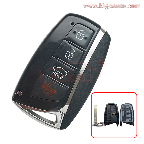 P/N 95440-3V022 Smart Key case 4 button for Hyundai Azera 2015 2016 2017