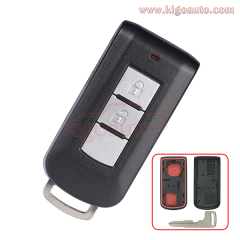 Smart key case 2 button for Mitsubishi Outlander Lancer ASX