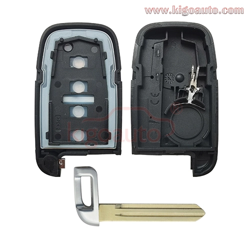 SY5HMFNA04 Smart key shell case 4 button for Hyundai Sonata Kia Optima
