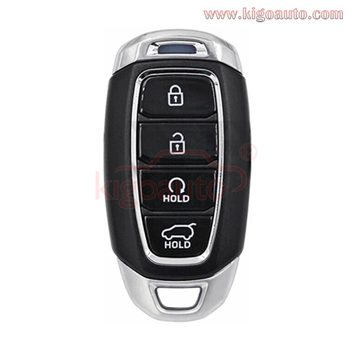 PN 95440-S8200 Smart Key Remote 4 Button 433 MHz HITAG 3 Chip For Hyundai Palisade 2019-2020 FCC ID:FOB-4F19