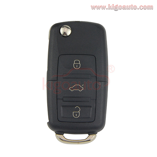 1JO 959 753 N Remote key 3 button HU66 434Mhz for VW Bora Seat Ibiza Skoda Octavia 2000 1J0959753N