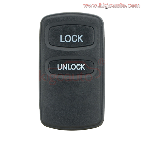 FCC OUCG8D-525M-A Remote key fob 2 button 315mhz for 2003-2006 Mitsubishi Lancer Outlander PN MR587983