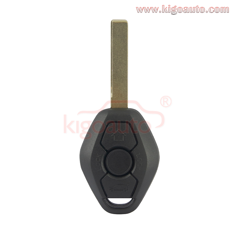 Remote key HU92 blade EWS system 315mhz 434mhz 3 button for BMW 3 5 6 7 Series Z3 X3 X5 Z8 Z4 2001-2008